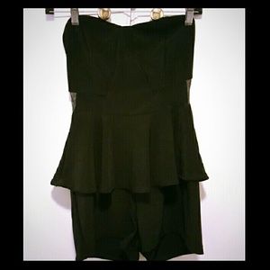 Black shorts jumper