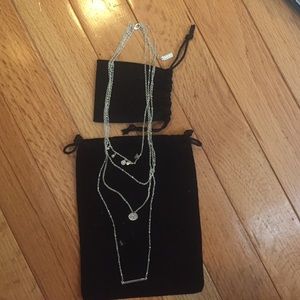 Silver Tiered necklace