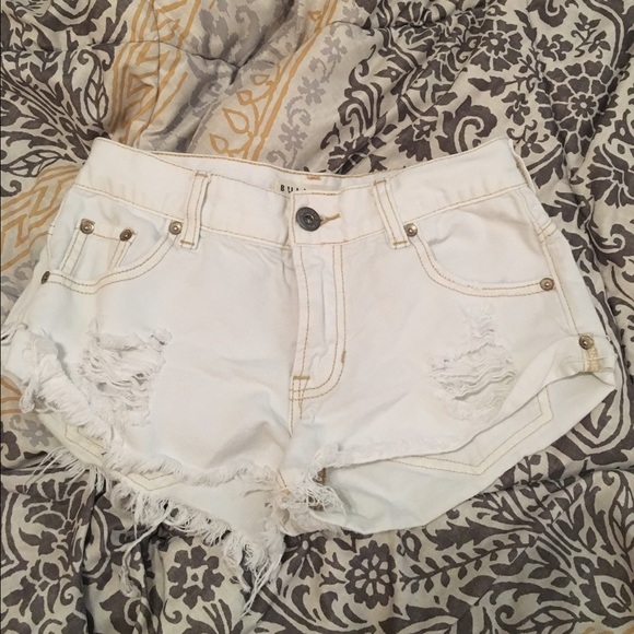 White shorts