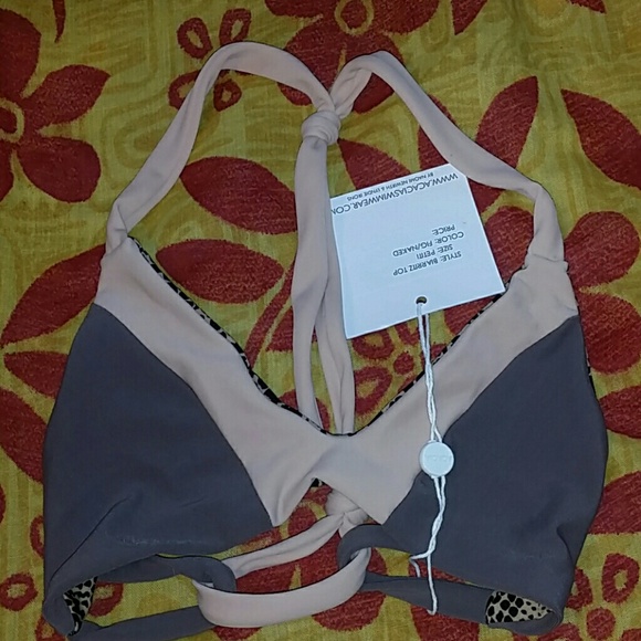New acacia fig naked biarritz bikini top P swimwea - Picture 2 of 4