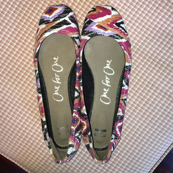 Toms multicolored flats