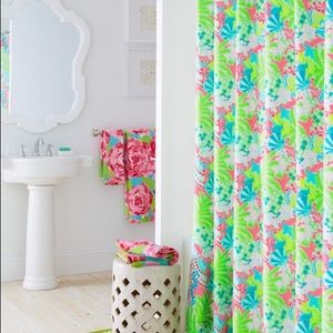 Lilly Pulitzer shower curtain
