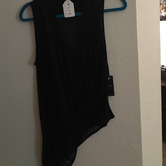 Black casual blouse- Francesca's