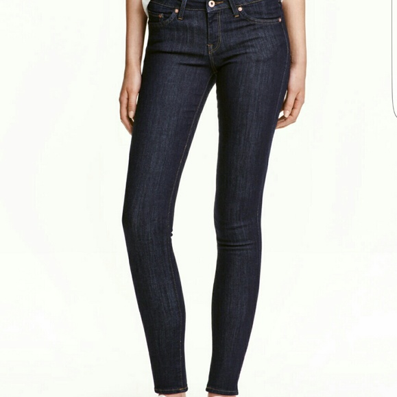 H&M Conscious & Denim Dark Skinny Jeans - Picture 1 of 4