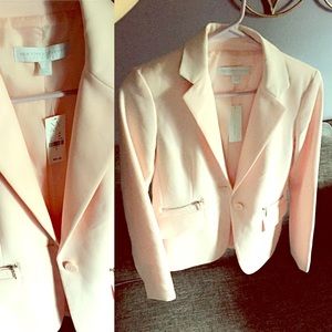 New York & Company Pale Pink Blazer