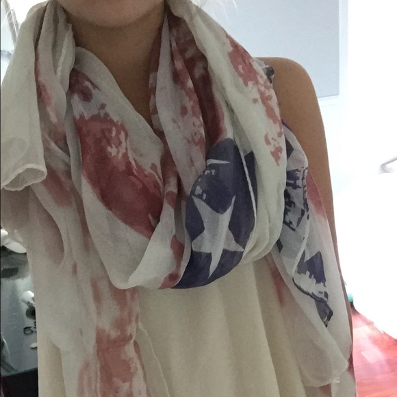 American Flag Scarf