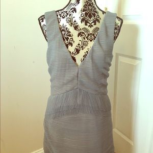🎉Price Drop🎉NWT BCBG Grey Cocktail Dress