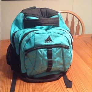 Blue Adidas backpack