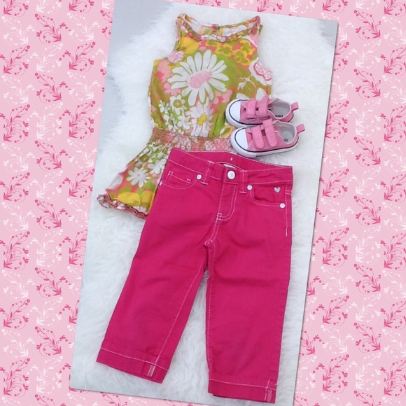 Sonoma Girl Pink Capri Short. Size 5.