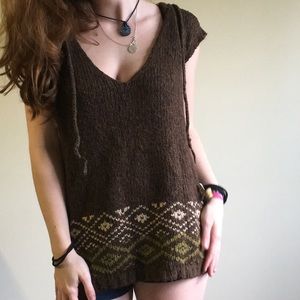 Vintage sweater hoodie