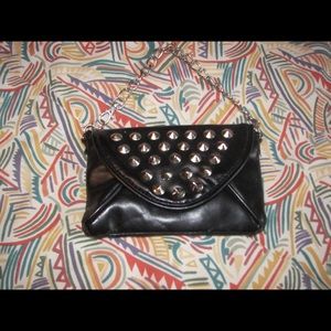 Small Black Wristlet Purse