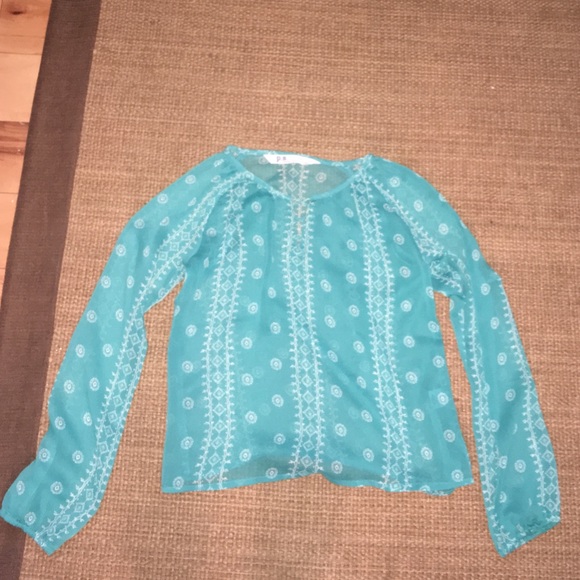 Blue blouse