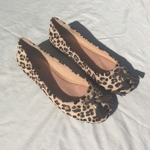 HOLD- NWOT Sperry Topsider Cheetah Flats