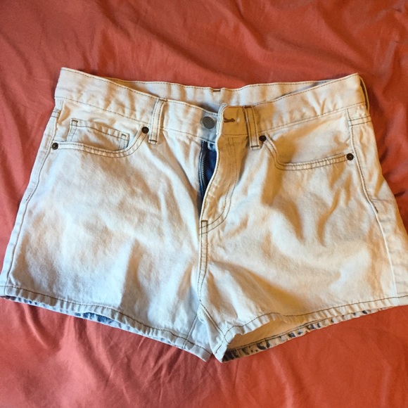 Uniqlo High Waisted Jean Shorts