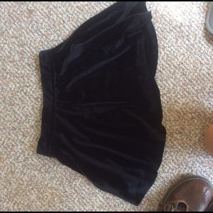 Cute velvet skirt