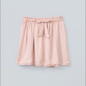Talula Satin Pink Skirt