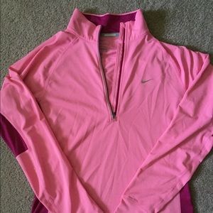 Nike half zip jacket