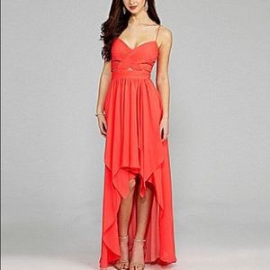 (HOT PINK)Cache Formal Dress