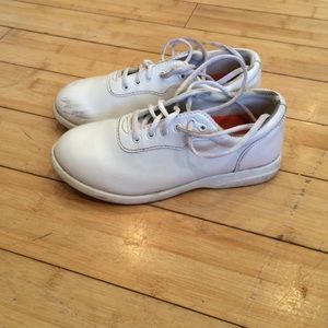 White marching band shoes
