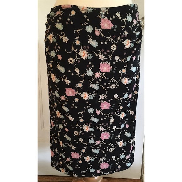 BCBG rayon skirt.
