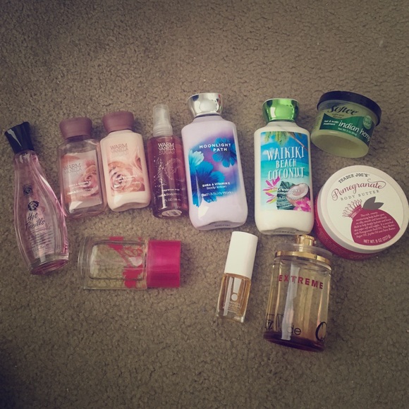 Bath and body works, w/ other misc beauty products