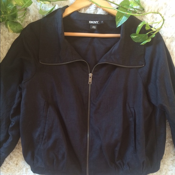 Cool, Classy DKNY Linen Jacket