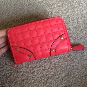 red wallet