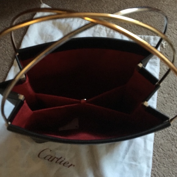 GENUINE CARTIER LEATHER PURSE - Picture 3 of 4