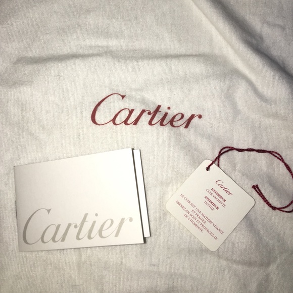 GENUINE CARTIER LEATHER PURSE - Picture 4 of 4