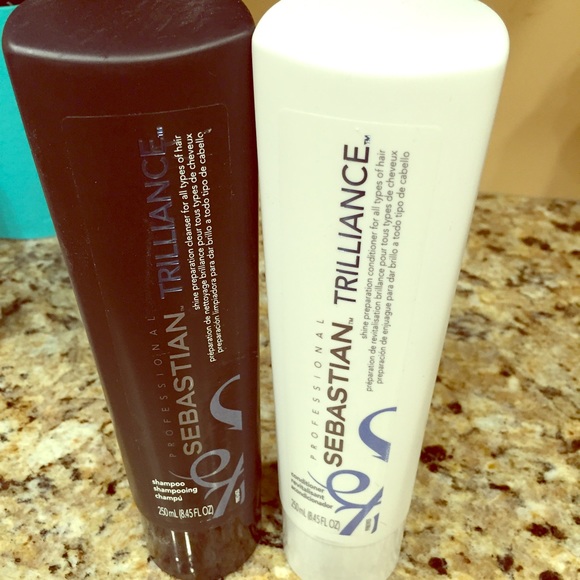 Sebastian trilliance shampoo and conditioner duo