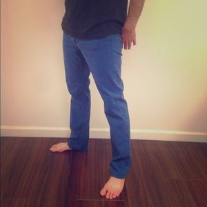 Men's Blue straight jeans