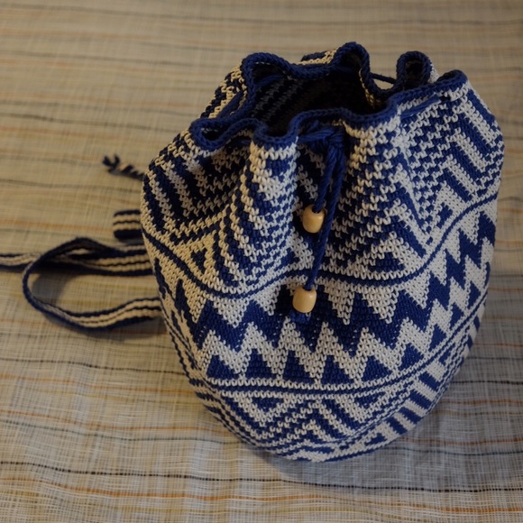 UO x Unique Batique hand crocheted backpack