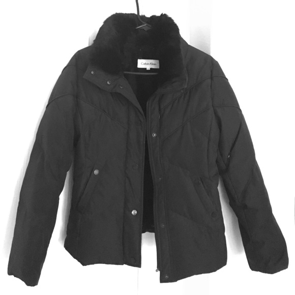 Calvin Klein size small Puffy Coat