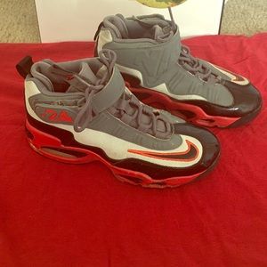Nike Air Griffey Max Red, Black,and Gray