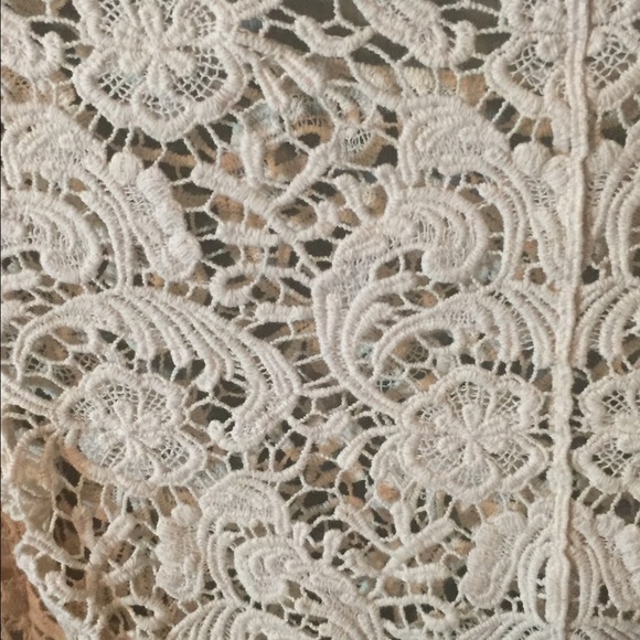 White See-Through Lace Shirt - Picture 3 of 3