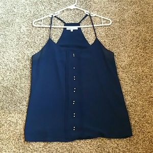 Navy blue blouse