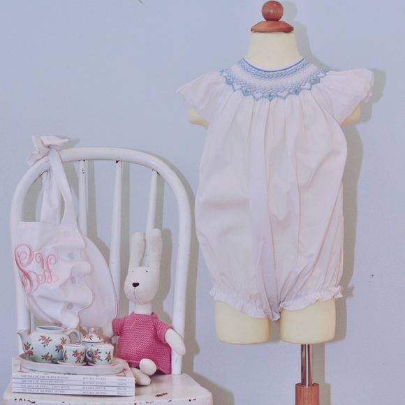 Sweet Angela Smocked Bubble - Picture 1 of 3