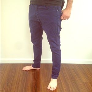 Navy Slim Straight leg jeans