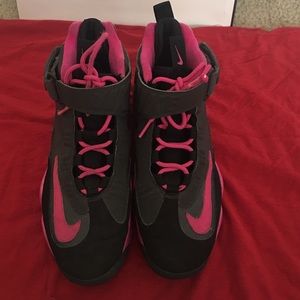 Nike Griffeys Air Max PinkBlackGray size 8wm6boys