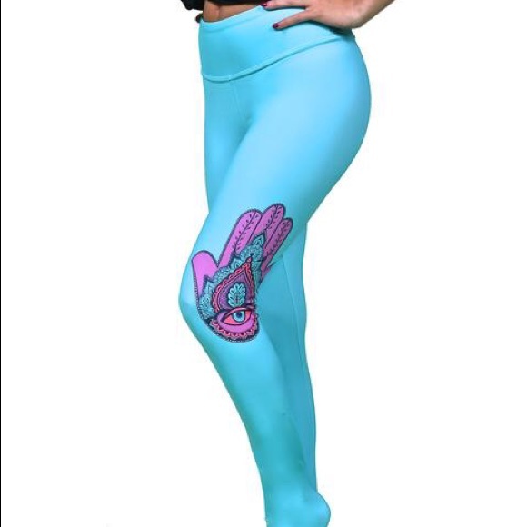 Altar Ego Hamsa Legging, Size S