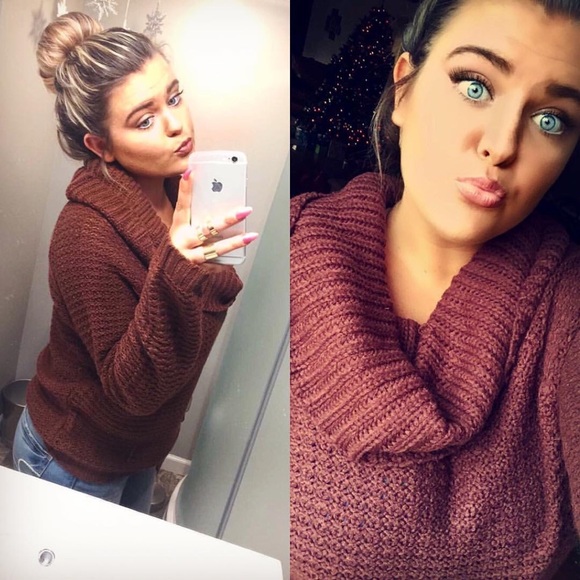 Burgundy Sweater