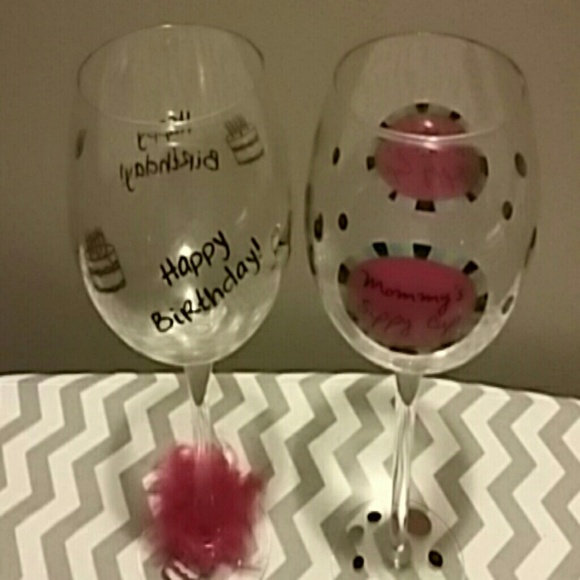 Wine glass set