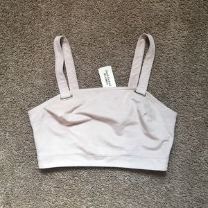 Forever21 suede crop top