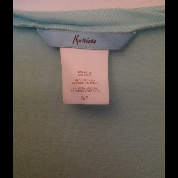 Lovely teal Marciano blouse - Picture 3 of 3