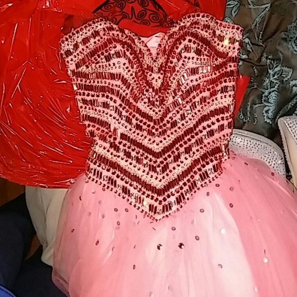 *FINAL OFFER* Corral Burst color prom ball gown - Picture 2 of 8