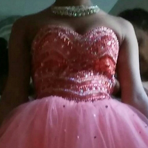 *FINAL OFFER* Corral Burst color prom ball gown - Picture 4 of 8