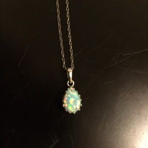 Zales Opal necklace