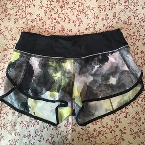 Lululemon speed shorts