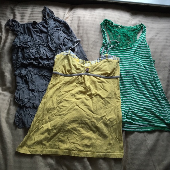 Lot of 3 tank tops