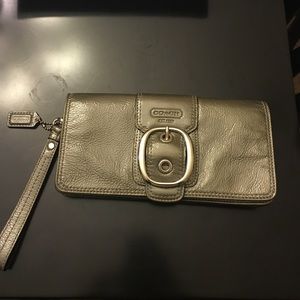 coach wristlet/clutch